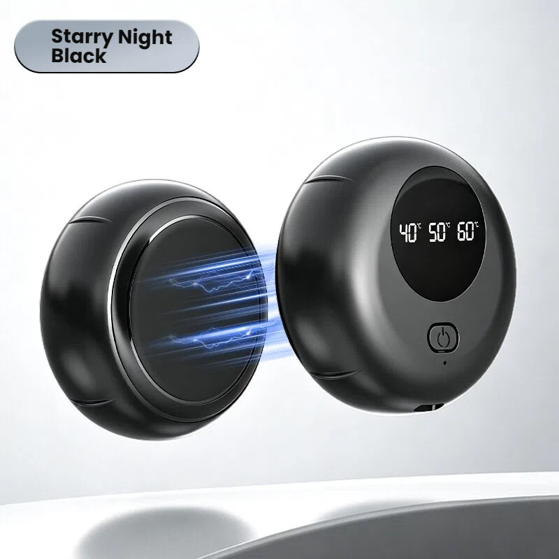 Magnetic Rechargeable Hand Warmer - 720° Heater with LED Temp Display