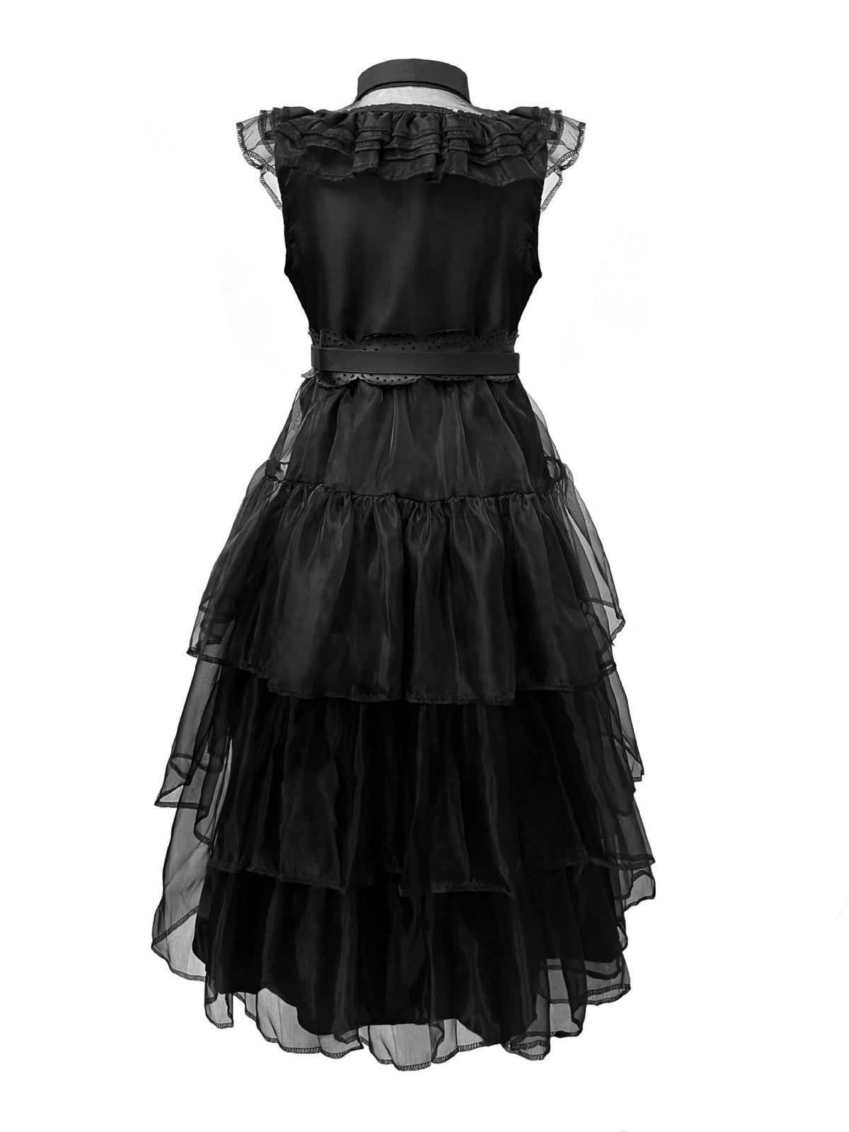 Women's Gothic Ghost Bride Costume 5-Piece Set - Halloween Dress Up Outfit
