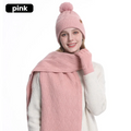 Winter Beanie Hat Scarf Gloves Set - 3-Piece Knit Warm Accessories for Women