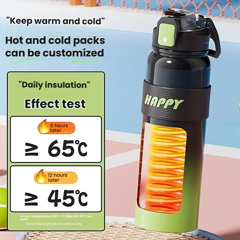 Gradient Insulated Water Bottle with Handle-Made for workouts, workdays, commutes, and everything in between.