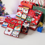 Christmas Sock Mystery Gift Set (4 Pairs) | Festive Surprise Socks for Men & Women
