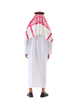 Arabian Sheikh Men's Costume - Complete Halloween Party Dress Up Set