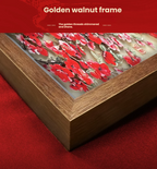 Handcrafted 3D Layered Oriental Paper Art Framed Decor | Plum Blossom & Magpie Paper-Cutting Artwork