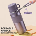 OUHUU 316 Stainless Steel Insulated Water Bottle - Leakproof Tumbler